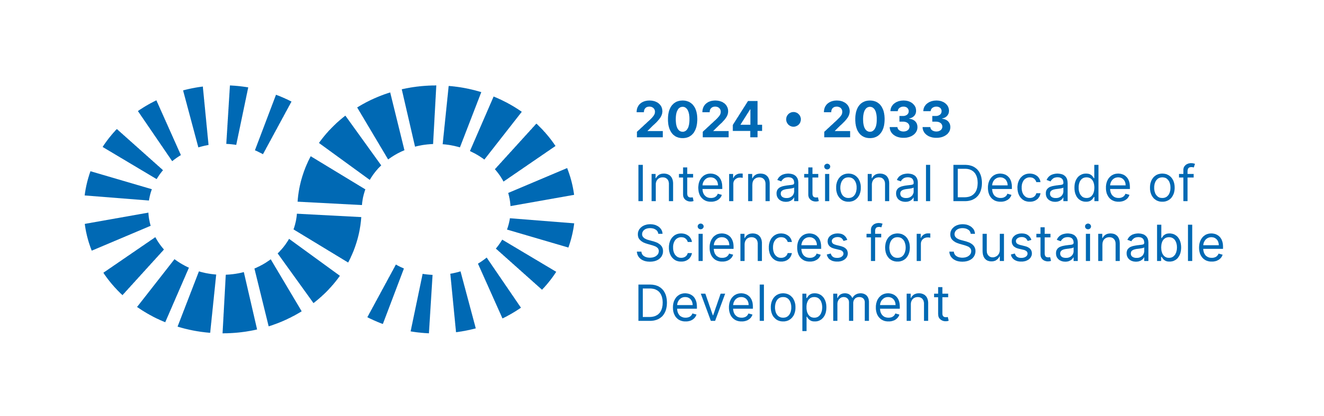 Official International Decade of Sciences for Sustainable Development 2024–2033 logo